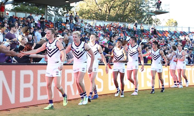 AFL 2019 Round 05 - GWS v Fremantle